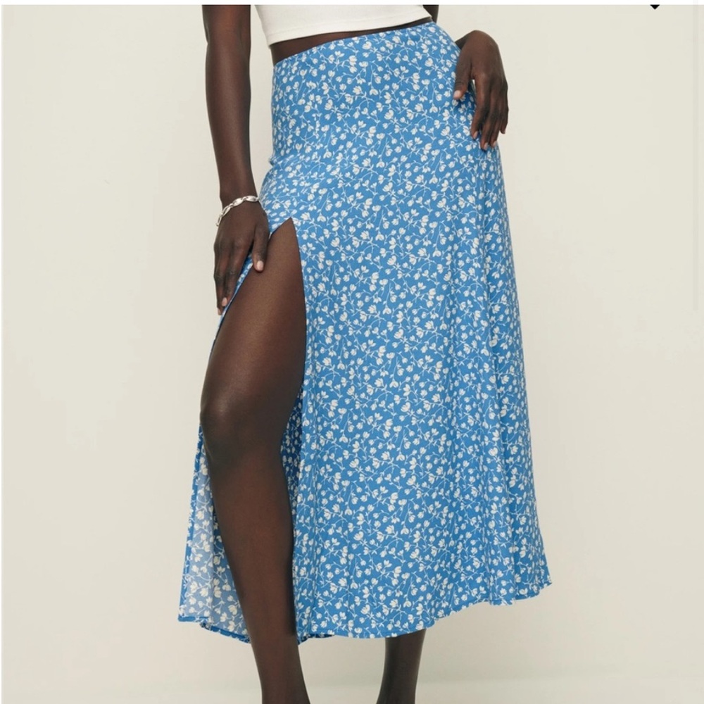 NWT REFORMATION Zoe Skirt, Marie, size 4
